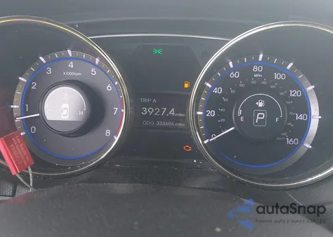 2012 Hyundai Sonata Gls Pzev из США, поврежденный, VIN 5NPEB4AC5CH440044